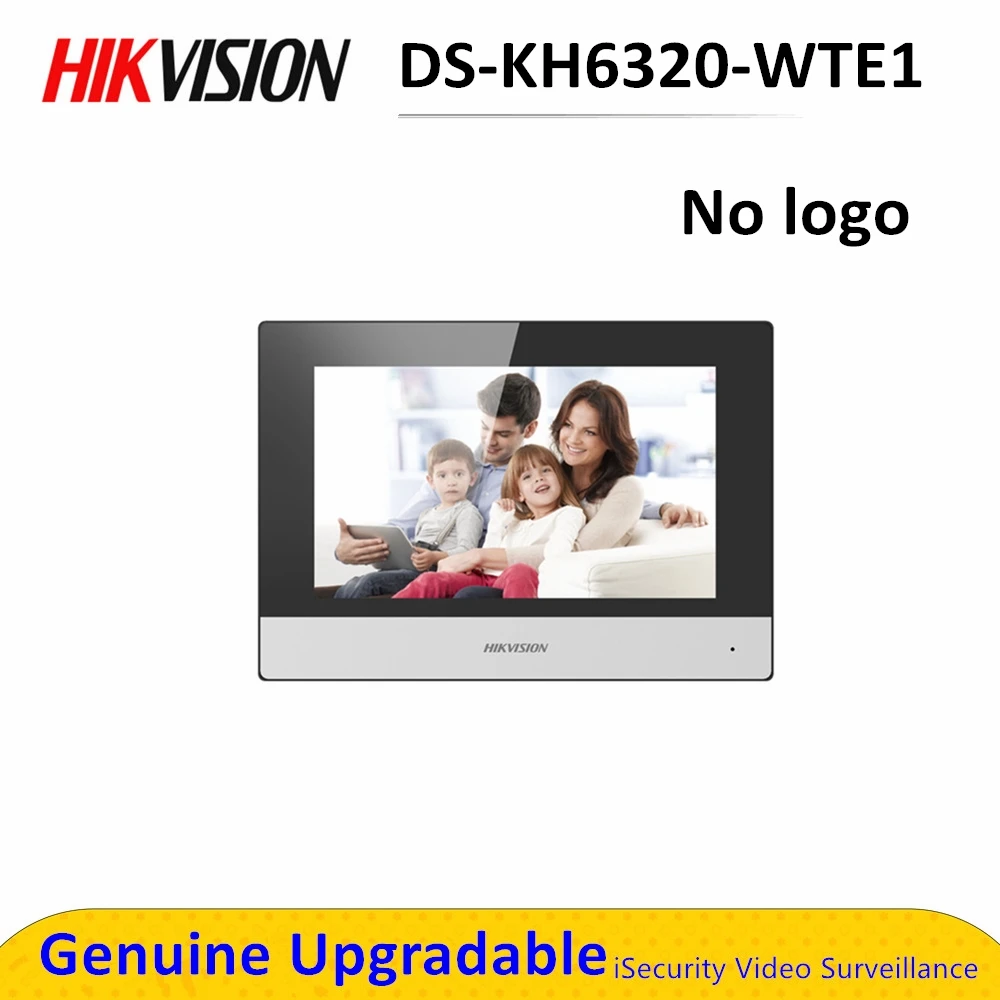 

In stock Original international version DS-KH6320-WTE1 wifi Indoor Monitor POE, wireless Video intercom no logo