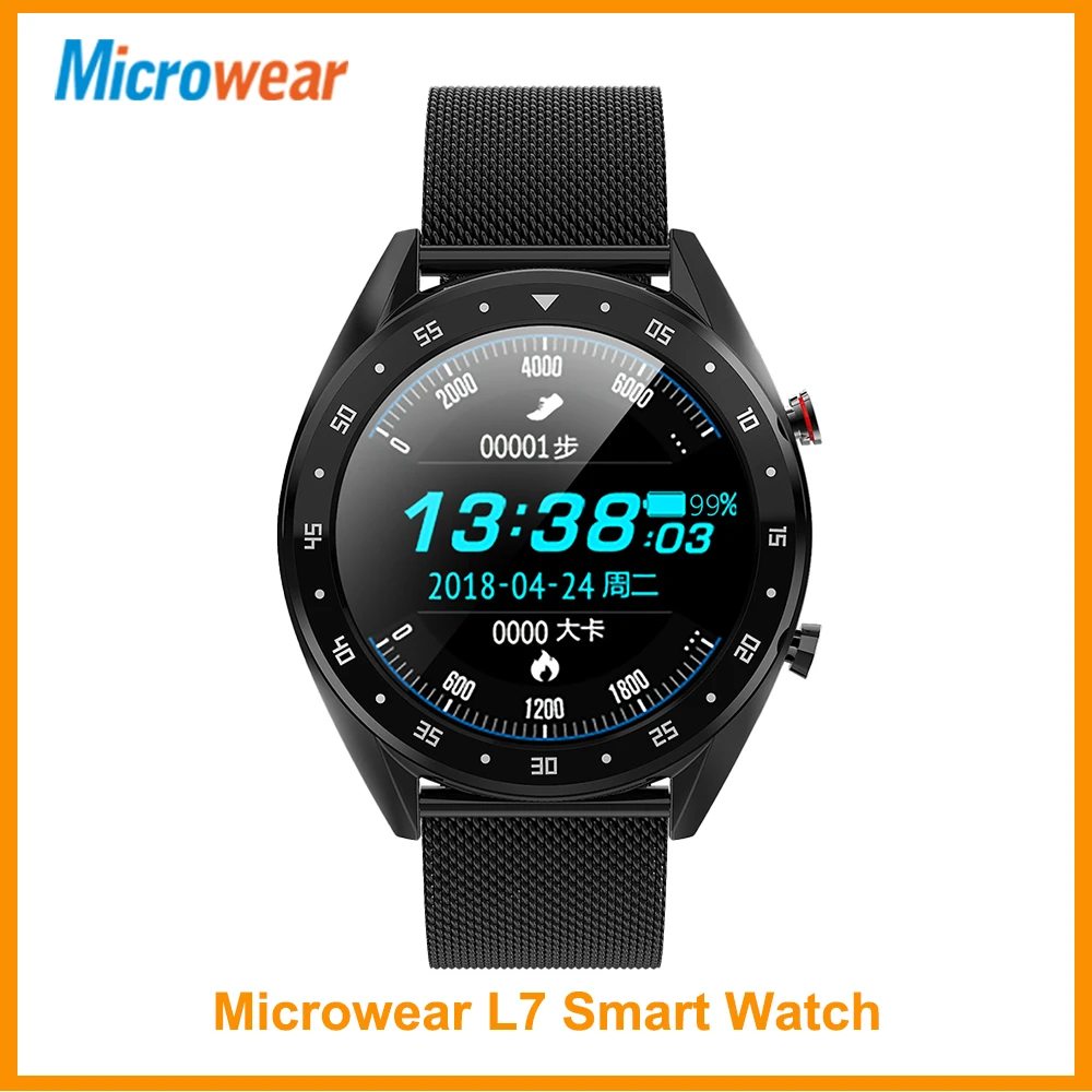 L7 Smart Watch Microwear Blood Pressure Bluetooth Gps Sleep Monitor Smart Watch Fitness Men Women For Android Ios Smart Watches Aliexpress