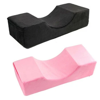 

Durable Waterproof U-shape Curve Pillow for Eyelash Extension Neck Guard Console Memory Foam Pillow