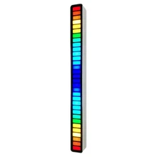 LED Strip Light Sound Control Pickup Rhythm Light Music Atmosphere Light RGB Colorful Tube USB Ambient Lamp