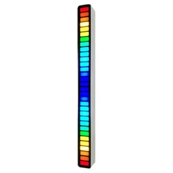 LED Strip Light Sound Control Pickup Rhythm Light Music Atmosphere Light RGB Colorful Tube USB Ambient Lamp