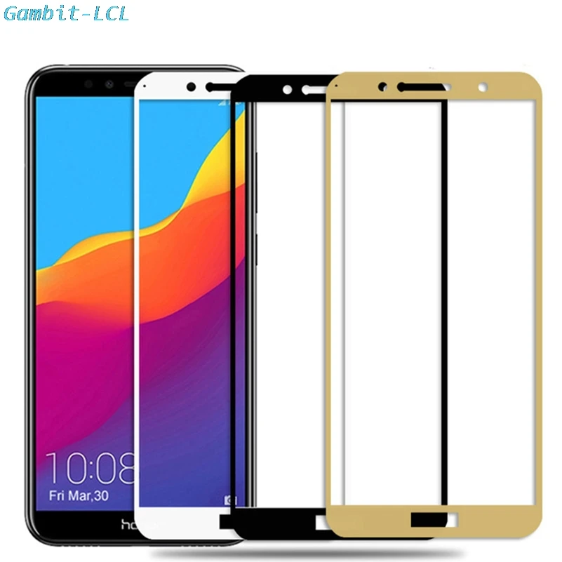 Защитное стекло для Huawei Honor 7A 7C Pro Dua-L22 AUM-41 русская версия полное покрытие