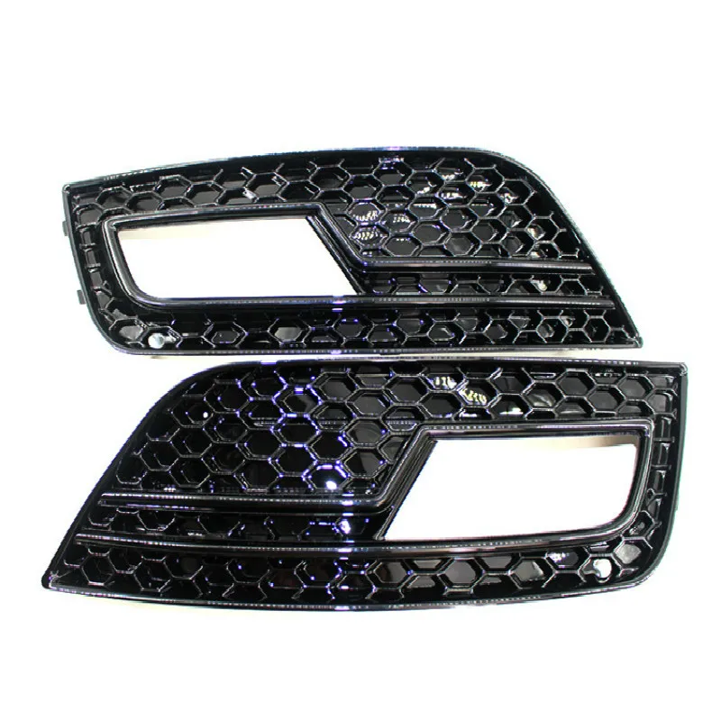 

Paint grill black bar Under Grid Fog Lamp Frame Honeycomb Grid For 13-15 Audi A4 B9 S4 RS4 8K0807681K