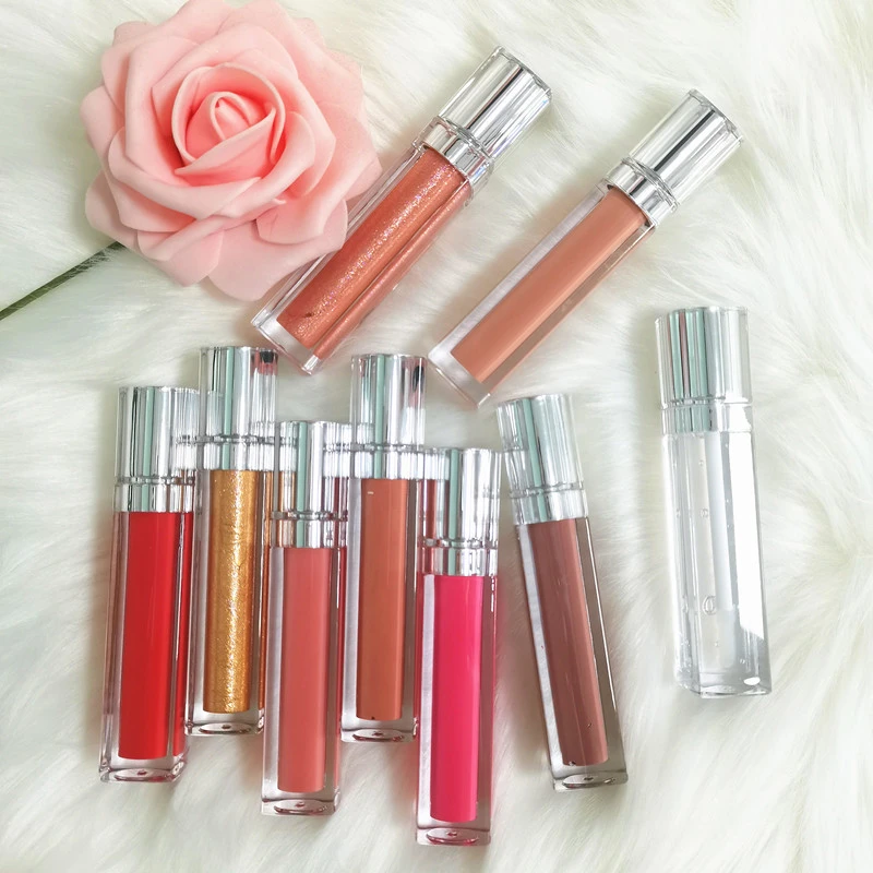 Wholesale Lip Gloss Waterproof No Label Lipstick Liquid OEM Private Logo Custom Makeup Matte Lipgloss