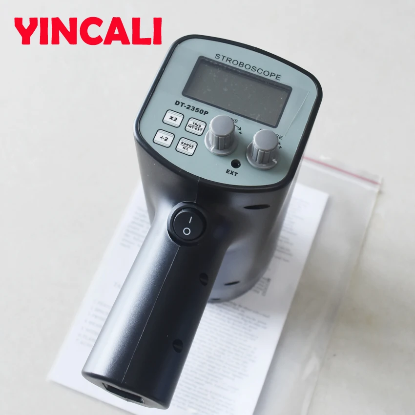 HandheldStroboscopeDigitalTachometerDT2350PANoncontactMeasurerotativevelocityFlash