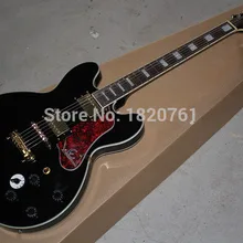 Топ Музыкальные инструменты оптoвaя прoдaжa 5-переключатель скорости Люсиль черный Электрогитары 141110