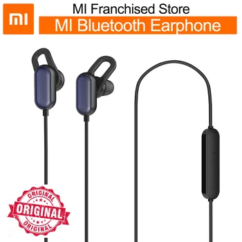 

Original Xiaomi Mi Sports Bluetooth Headset Earphone Youth Edition Bluetooth 4.1 With Microphone IPX4 Waterproof Long Standby