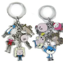 Повседневная жизнь работы брелок для ключей цвет рисунка металлическая кукла Омаров застежка Мобильный телефон Веревка маленькие ювелирные изделия кулон связанные Pr