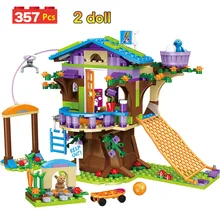 357 шт., строительные блоки для дома Миа, для девочек, для друзей, Playmobil, кирпичи, фигурки, игрушки для детей, кубики для игр GB02