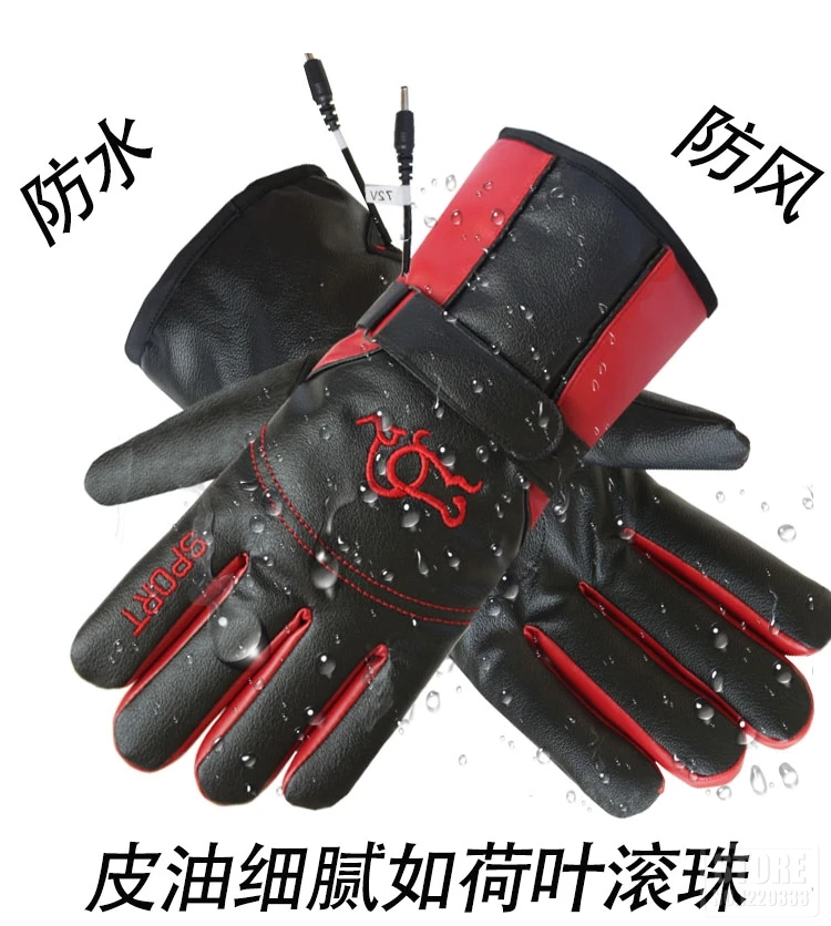 HEROBIKER зимние Мотоциклетные Перчатки Guantes Moto с сенсорным экраном на батарейках, мотоциклетные гоночные водонепроницаемые перчатки с подогревом