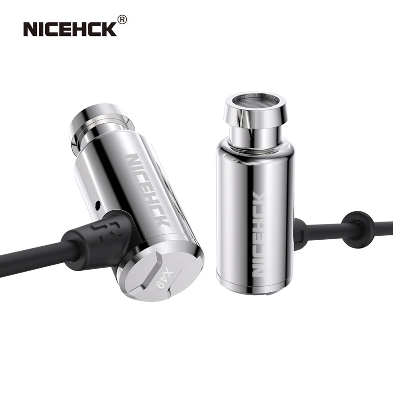 NICEHCK X49 одиночные BA сбалансированные арматурные драйвер мини наушники HIFI