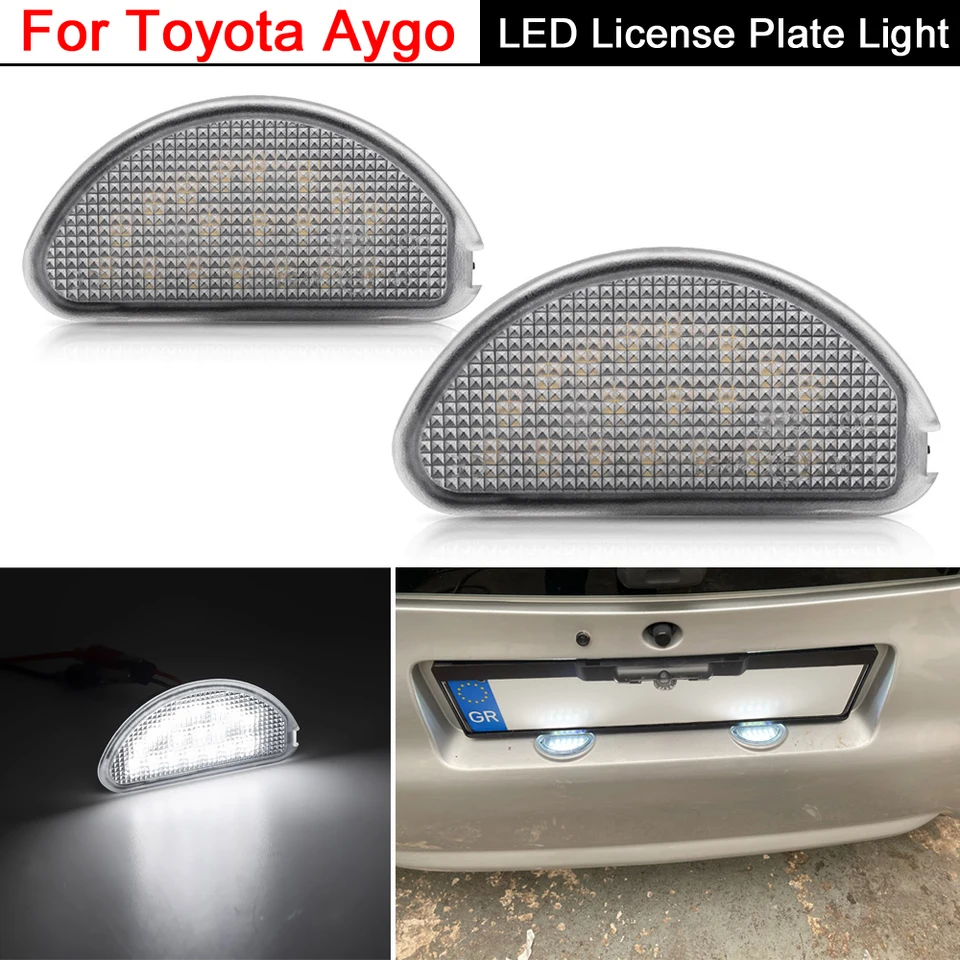 Toyota Aygo 2005-2014 License Plate light Lens - Toyota Parts Direct