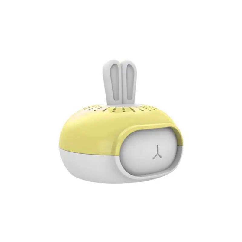 Милый кролик мини беспроводной Bluetooth динамик Многофункциональный Bluetooth динамик s mp3-плеер сабвуфер объемный стерео громкий динамик - Цвет: Yellow