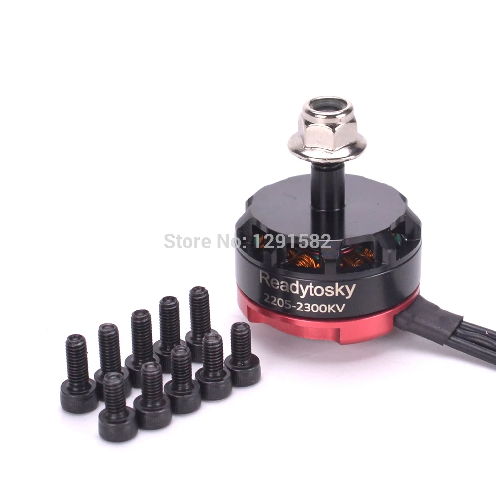 RS2205 2300kv бесщеточный двигатель RS 2205 3 4S для QAV200 210 250 FPV Quad Racing Robocat 270 Martian 190 230 255|2205