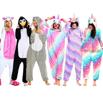 

Autumn Spring Winter Women Sleepwear Pajamas Cartoon Flannel Pajamas Sets Long Sleeve Sleepwear Pajamas Suit Female Homewear