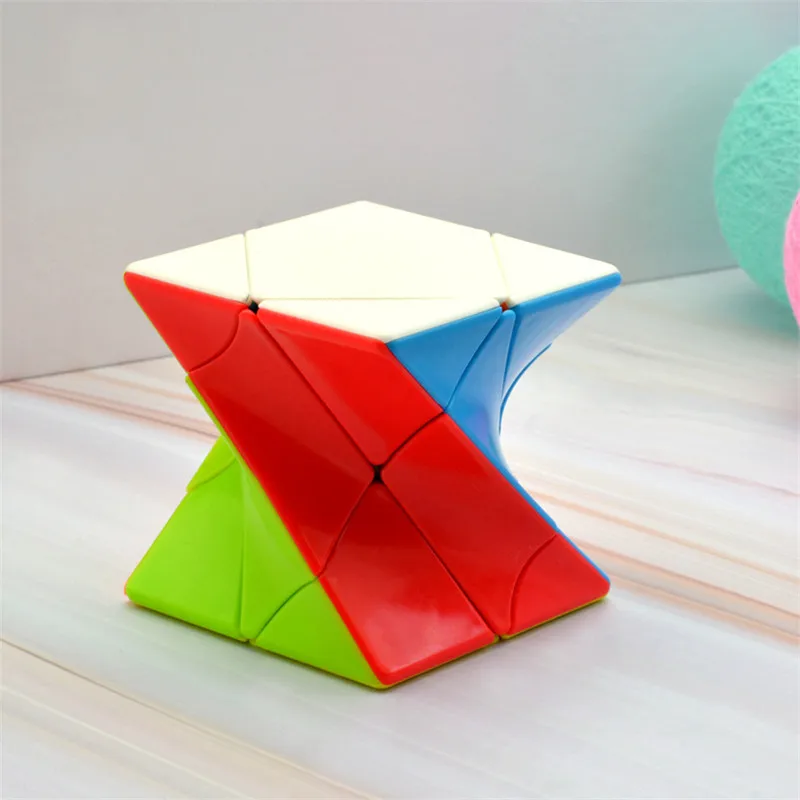 Cubo magico Lefun 3x3 кручение волшебный куб витой куб головоломка игрушка без наклеек красочные развивающие антистрессовые игрушки для детей