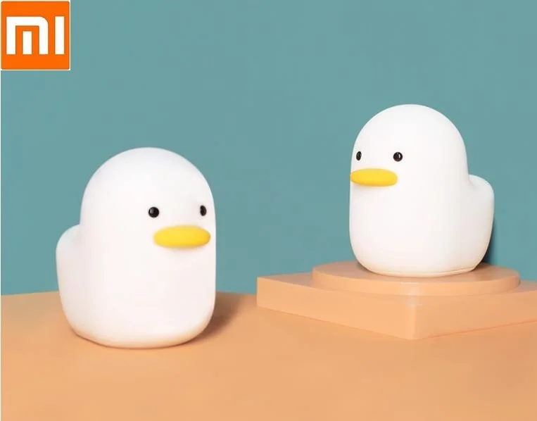 Table-Lamp Night-Light Duck Chargeable New LED Gift Bedside Baby Silicone Childrens