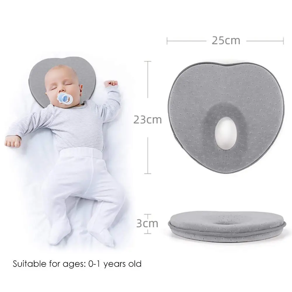 Baby Pillow Memory Foam Head Protection Cushion Pillow Newborn Baby Kids Pillows Kids Pillow Sleep Positioner Dropship 0-12M