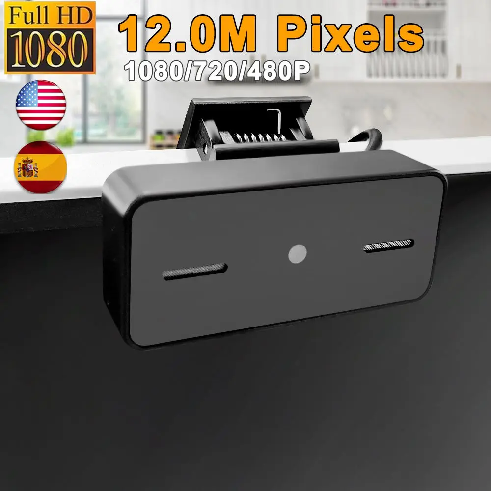 

HD 1080P Webcam Mini Computer PC WebCamera Rotatable Camera Built-in Microphone For Live Broadcast Video Conference Work