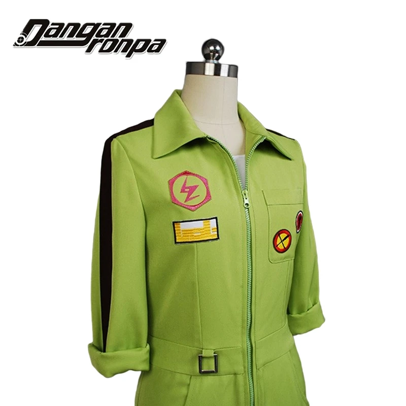 Супер DanganRonpa Kazuichi Souda карнавальный костюм полный комплект наряд для мужчин и женщин комбинезон на заказ