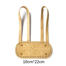 Diy Handmade Backpack Bag Accessories With Bags Strap Bottom Drawstring Bunches Leather Handles For Women Handbag