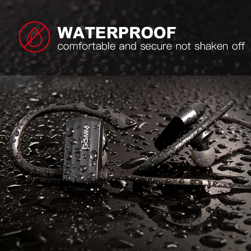 GGMM W600 беспроводные наушники Bluetooth спортивные водонепроницаемые с микрофоном