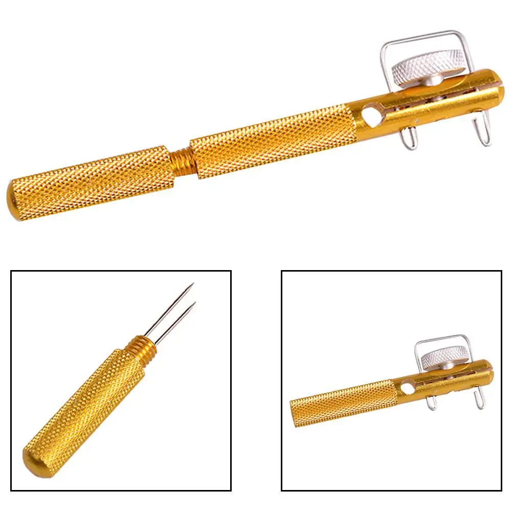 

Fishing Aluminum Alloy Double-headed Needle Hook Remover Line Knots Tie Tool Double-headed Needle Hook Remover Line Knots Tie To