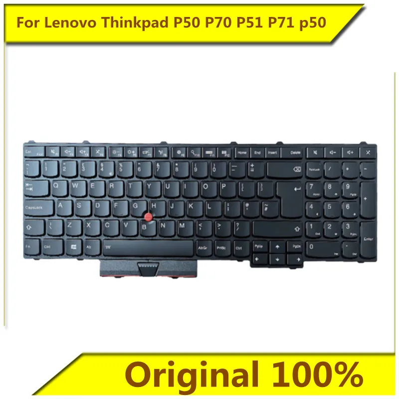 Клавиатура для ноутбука Lenovo Thinkpad P50/P70/P51/P71/p50 с английской подсветкой |