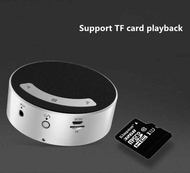 Металлический Bluetooth портативный динамик с сабвуфером мини музыка беспроводной компьютерный динамик музыкальный центр Caixinha De Som HoparlorF4025A