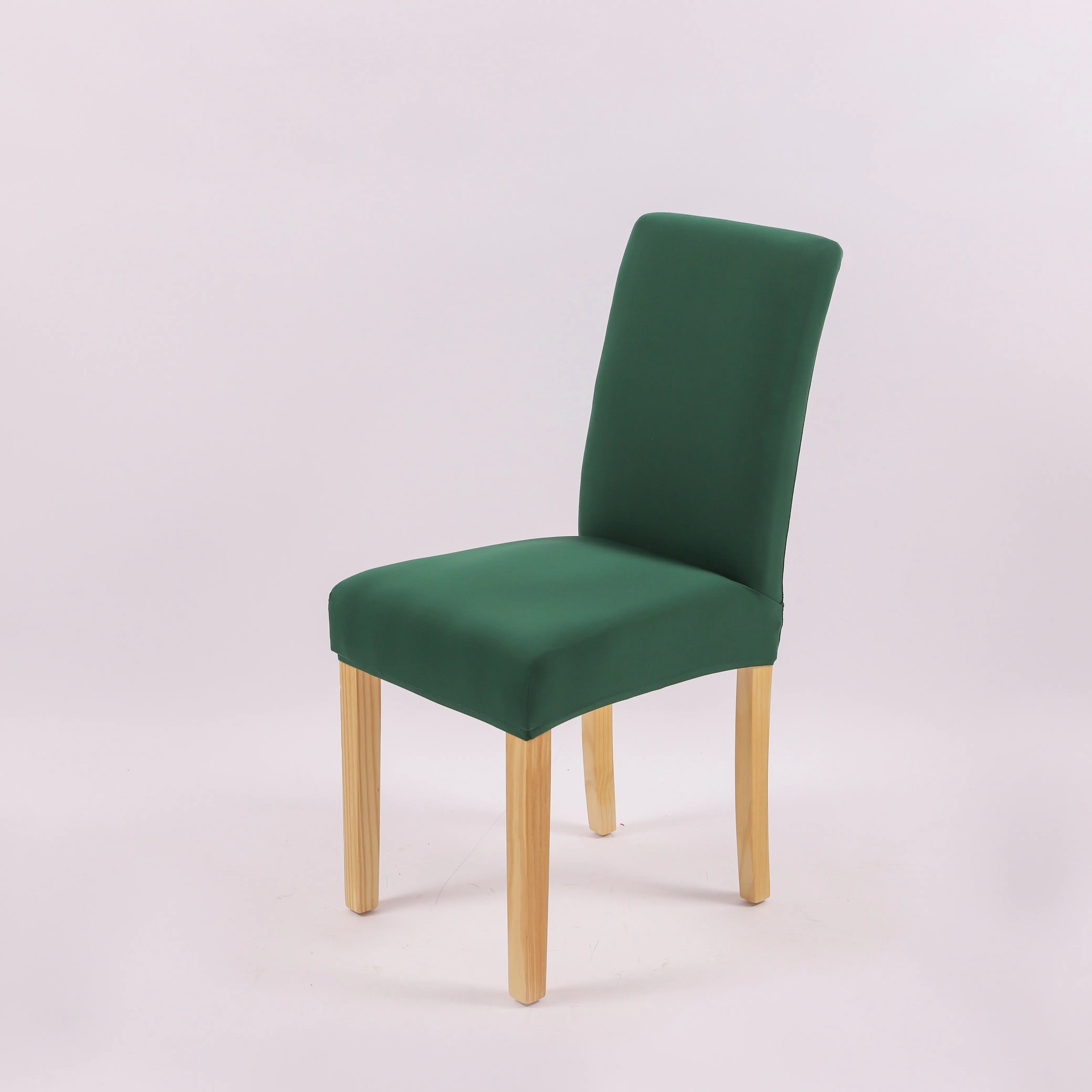 Zerolife Solid Color Chair Cover Dining Chairs Polyester Spandex Modern Plain Chair Covers Seat Cover Non-slip Wedding Banquet