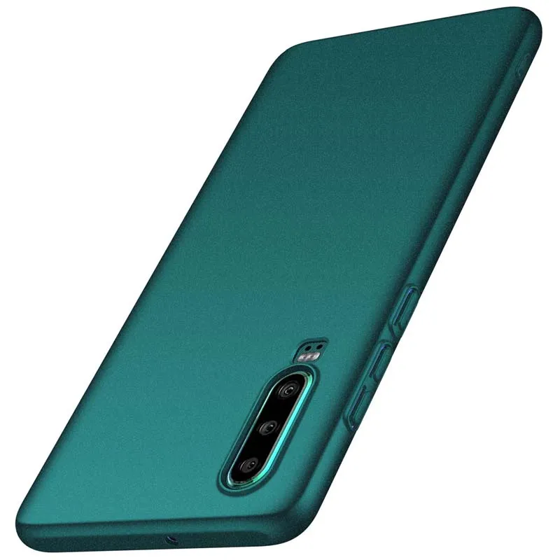 Для huawei P30 Pro Чехол, ультратонкий минималистичный тонкий жесткий PC матовая Защитная крышка чехол для huawei P30 Pro Lite чехол зеленый