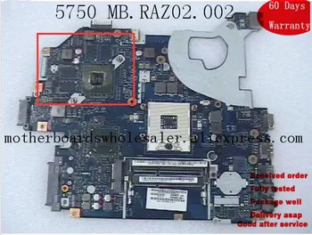 

Placa For Acer Aspire 5750 5750g laptop mainboard MB.RAZ02.002 MBRAZ02002 P5WE0 LA-6901P Tested