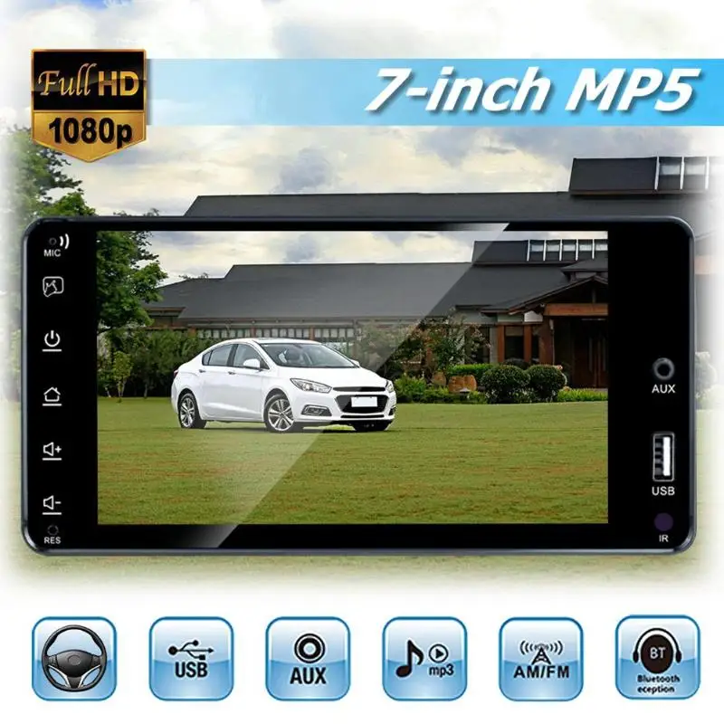 RK-A6153C 7 дюймов Android 8,1 автомобильный стерео gps AM FM MP5 плеер для Honda автомобильные аксессуары