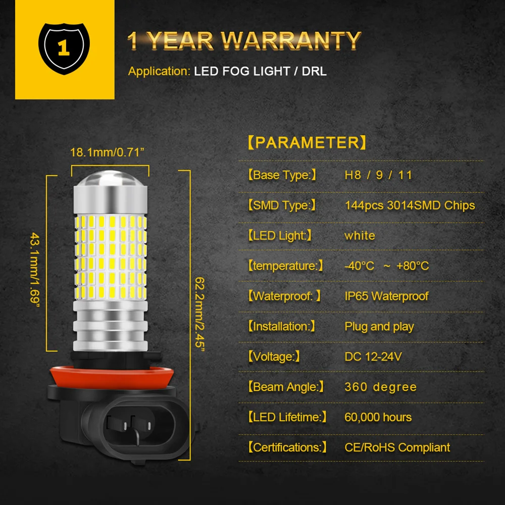 h9 9006 cv x 24 w para