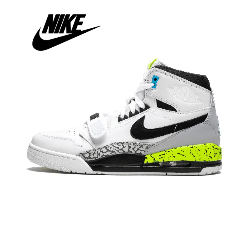 Air Jordan Legacy 312, баскетбольные кроссовки для баскетбольной команды США Dream Team, белые, синие, Lakers - Цвет: 555088-606