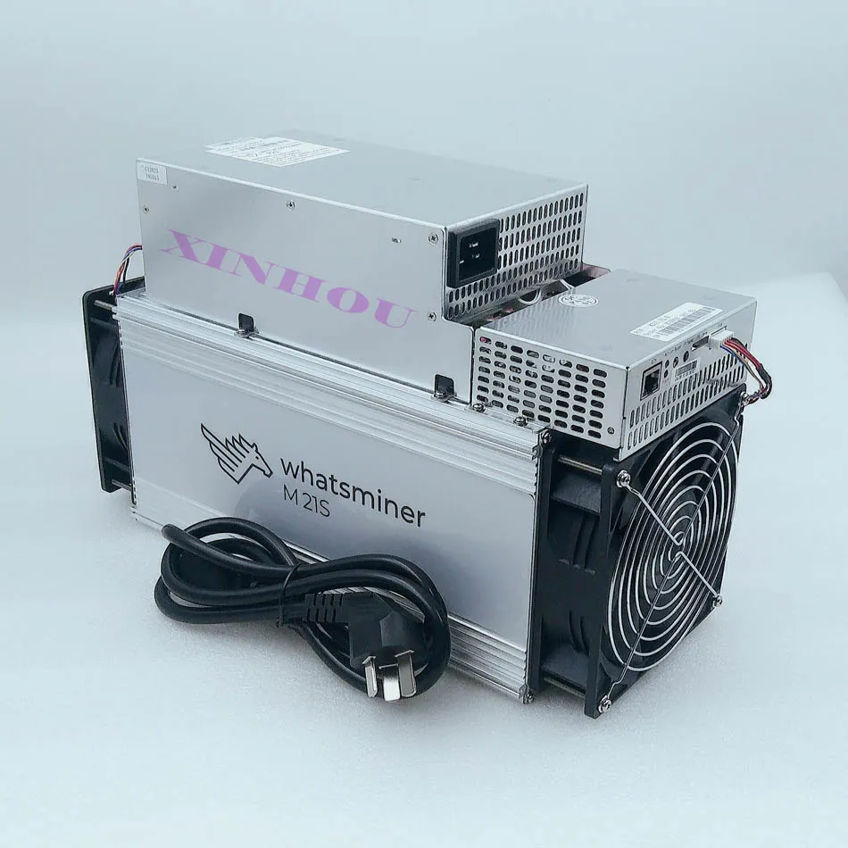 Майнер Asic WhatsMiner M21S 56T с БП BTC BCH Биткоин Майнер лучше, чем M20S M3 M3X antminer S9K S9j S9 S11 S17 S15 T17 T3