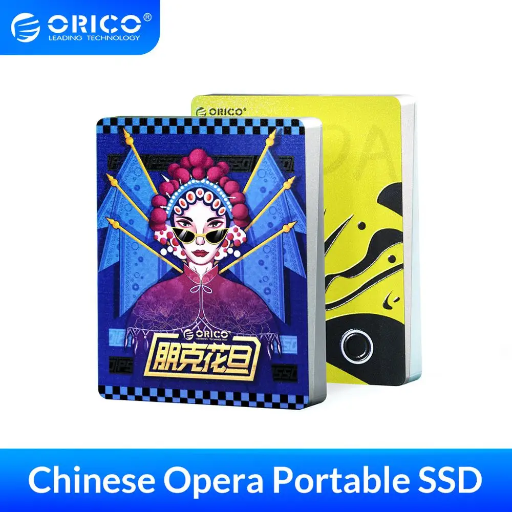 Внешний жесткий диск ORICO 1 ТБ SSD 120 ГБ 240 480 серия Doodle Портативный твердотельный