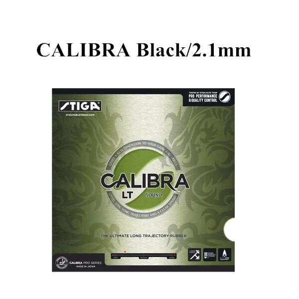 CALIBRA LT Black STIGA MANTRA M/H( новинка) резиновый Настольный теннис(Сделано в Японии) Pips-in пинг-понг с губкой - Цвет: CALIBRA LT Black