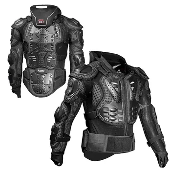 

Motorcycle Armor Motorcycle Jacket Full Body with Protective Gear Motocross Riding Elbow Chest Protector Moto Armor HJ04