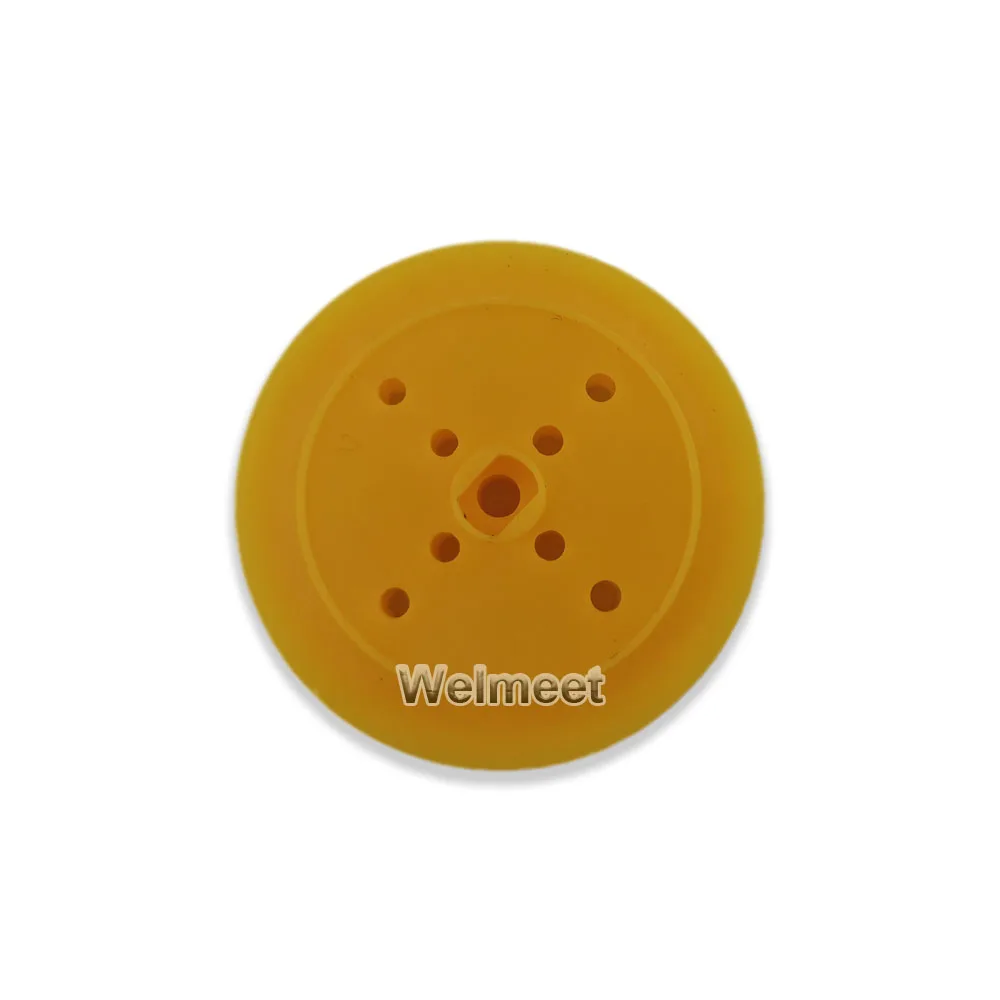 DIY 로봇 장난감 자동차 모델 변형을 위한 10pcs 36mm 동기식 벨트 플라스틱 풀리 휠