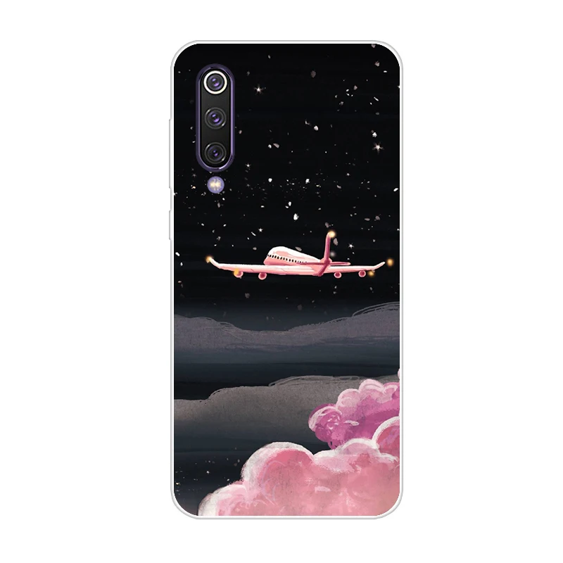 Для Xiaomi mi 9 чехол mi 9 SE чехол TPU Силиконовый мягкий прозрачный бампер чехол для Xiao mi Xio mi 9 SE 9SE CC9 cc9e мультяшный чехол для телефона
