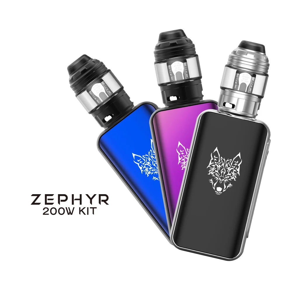 Набор Vape для быстрой зарядки, встроенный 5000Ahm, 35 мин, зарядка, полный комплект Snowwolf Zephyr 200 Вт, электронная сигарета, супер мощность