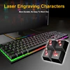 Gaming keyboard and Mouse Wired keyboard with backlight keyboard Russia Gamer kit 5500Dpi Silent Gaming Mouse Set For PC Laptop ► Photo 3/6