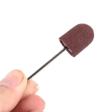 1 Набор резиновых оправок для маникюра и педикюра+ электрическая дрель для ногтей, полировка шлифовальных полос, блокировочные колпачки