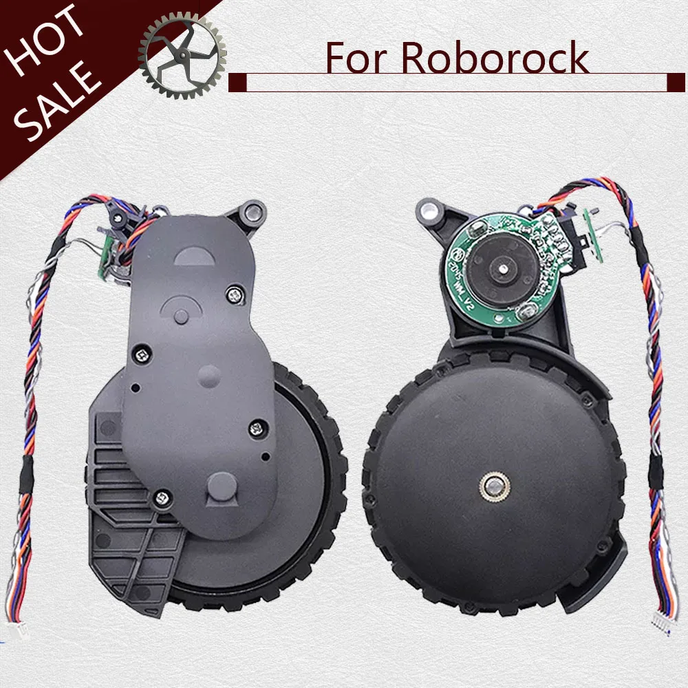 Original Traveling Wheel For Roborock S5 MAX S50 MAX S55 MAX S6 Pure S7 Spare Parts Right and Left Walking Wheels Vacuum Cleaner