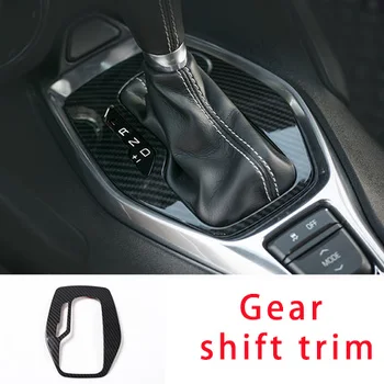 

For Camaro Bumblebee 17-20 carbon fiber Gear shift trim