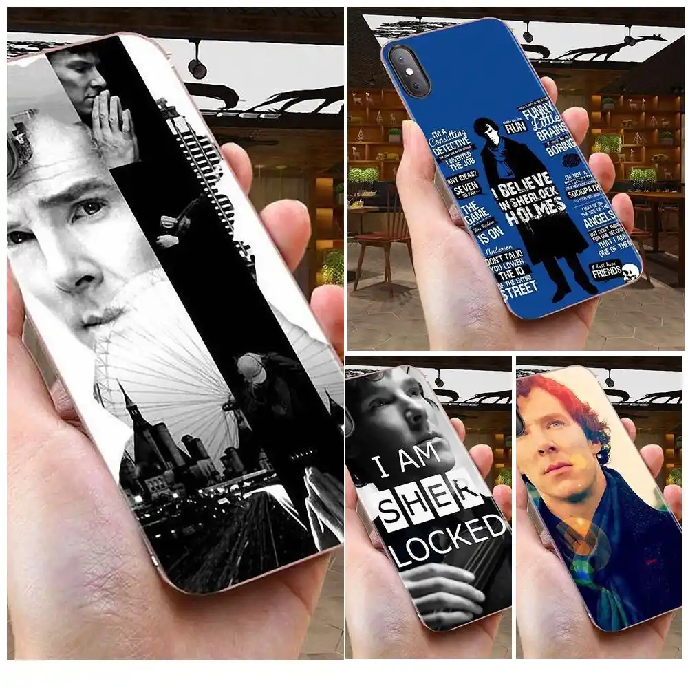 I Am Sherlock Holmes For Motorola G G2 G3 G4 G5 G6 G7 Plus For Xiaomi Redmi Note 8 8a 8t 10 K30 5g Pro Back Covers Hybrid Half Wrapped Cases Aliexpress