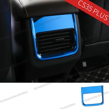 

Lsrtw2017 for Changan Cs35 Plus Car Armrest Vent Frame Trims Interior Accessories Stainless Steel 2018 2019 2020 2021 cs35plus