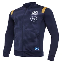 Scottish 2021 Scotland Rugby Men's Jacket Jersey Replica Sport Shirt S-3XL