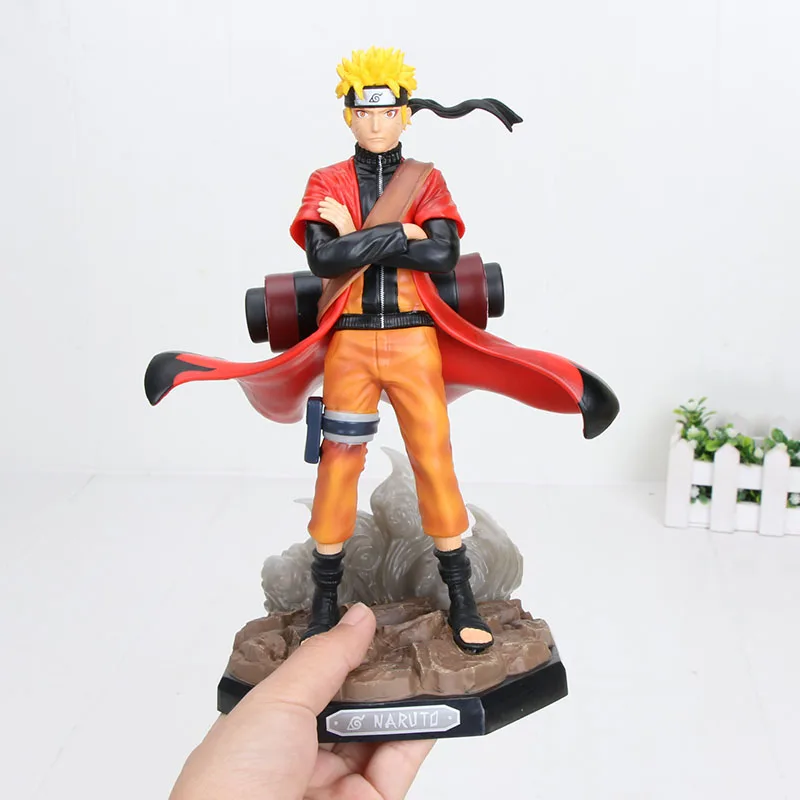 22 см Uzumaki Наруто Сэйдж режим Фигурки игрушки наруто Shippuden аниме фигурка с лягушкой Коллекционная модель игрушки куклы